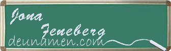 Jona Feneberg Visitenkarte